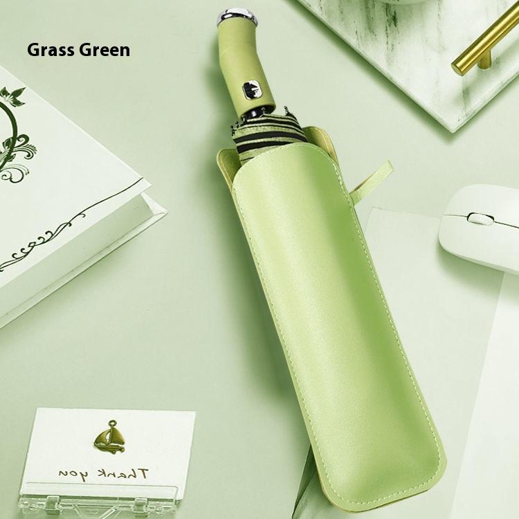 Двухрядный ветрозащитный светодиодный вращающийся складной автоматический зонт для женщин, защита от непогоды и дождя, солнцезащитный зонт двойного назначения