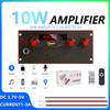 10 Вт Bluetooth-совместимая 5.0 плата аудиоусилителя DC3.7-5V FM-радио TF USB Запись Звонок Пульт дистанционного управления Динамик Усилитель Модуль 4