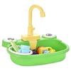 TikTok Kids' Electric Frog Dishwasher Toy with Automatic Water Circulation and Vegetable Wash
