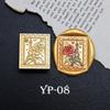 Серия Марок Горячий Лак Печать Медная Головка Плоскослойная Гравировка Ретро Литературный Ручной Счет Блокнот Печать Конверта Подарок Декор