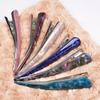 Long Stick Women Barrette Metal Hairgrips Acetic Acid Hairpin Non-Slip Large Alligator Hair Clips
