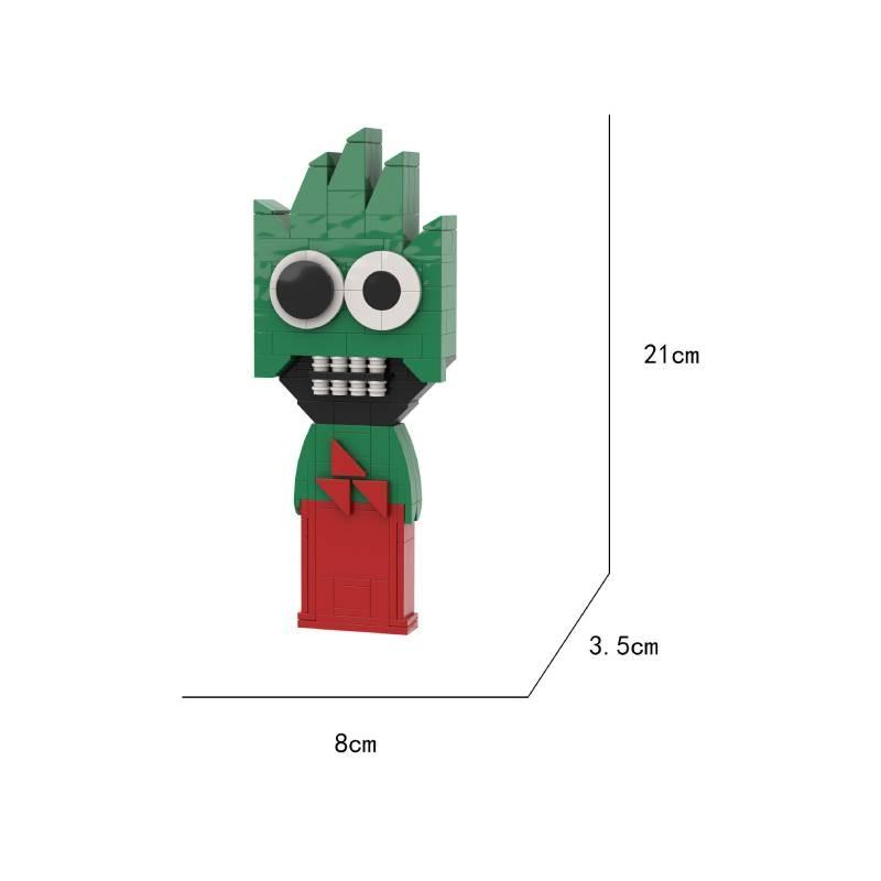 Building Sprunki Game Block Toys Model Cartoon Children Puzzle Figure Dolls