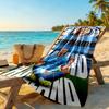 Haaland Personalized Name Beach Towel Soft Durable Quick-Dry For Beach Bathroom Outdoor Swimming Pool Camping Picnic Yoga Diving Vacation Accessories