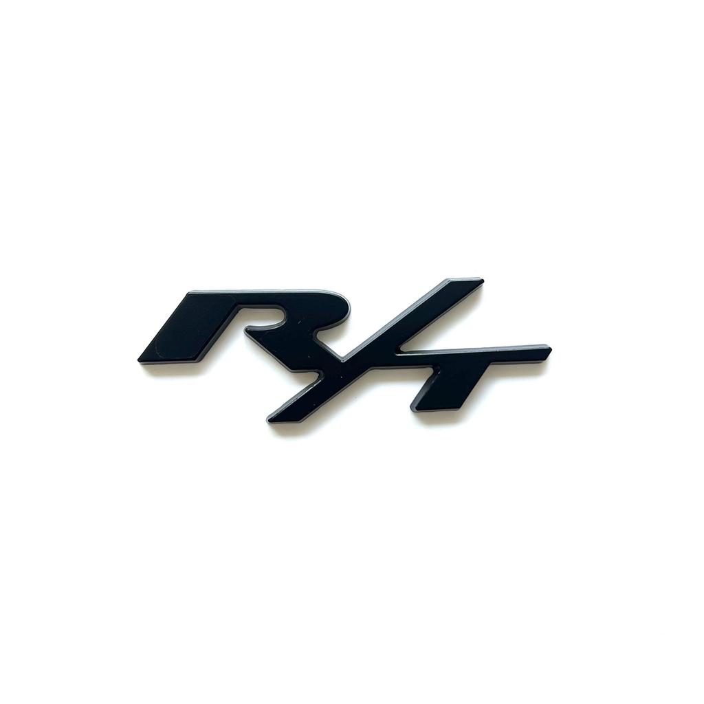 3D Металлическая Красная Черная Наклейка с Логотипом RT R/T Эмблема Решетки Радиатора Значок Задней Крышки Багажника Автомобиля Для Спортивной Этикетки Аксессуары