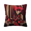 Modern Hazbin Alastor Buddy Cartoon Anime Pillowcase Cushion Comfort Throw Pillow Sofa Cushions Used for Home Living Room