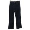 80s Vintage 42 Talon Corduroy Pants W27 Navy Women Used