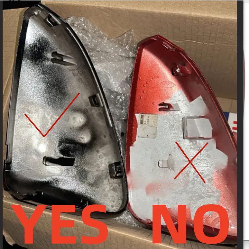 Protective Cover Door Mirror Shell For Mazda 3 Axela Red Black White Gray Silver Car Rearview Accessories Replace