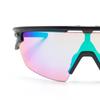 Oakley Солнцезащитные очки неправильной формы из нейлона с логотипом на дужках, мужские, черные