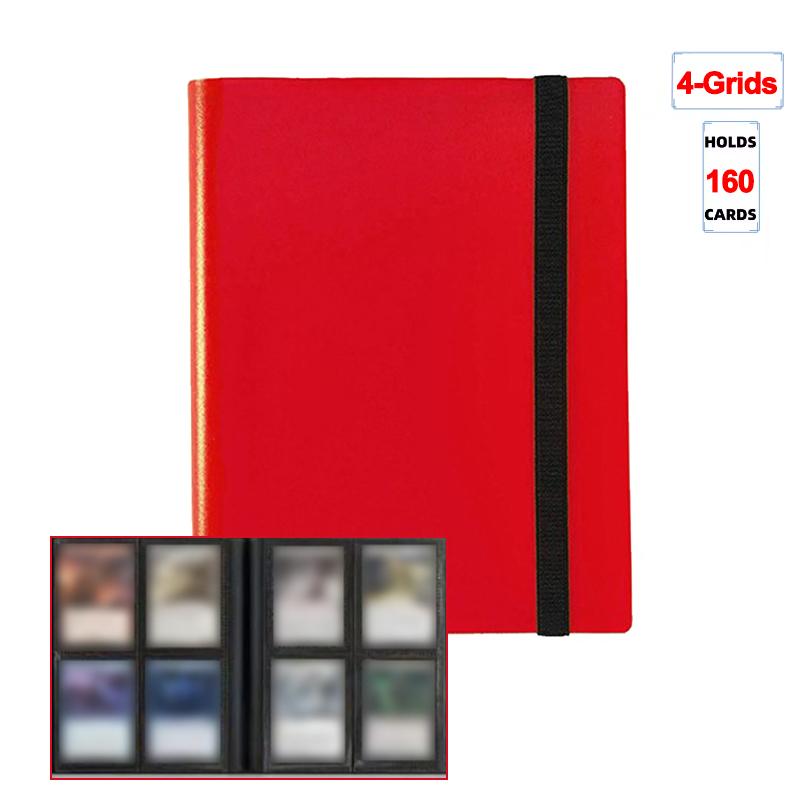 160/360/480 Cards Capacity Pocket Holder Binders Albums For Game Card Book Sleeve Holder PP Cover Ideal For Basketball Cards NEW