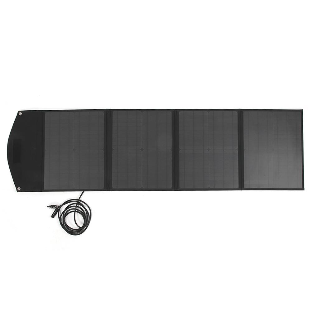 100W 18V Foldable Solar Bag USB Port Flexible Monocrystalline Charger for Mobile Phone Laptop GPS