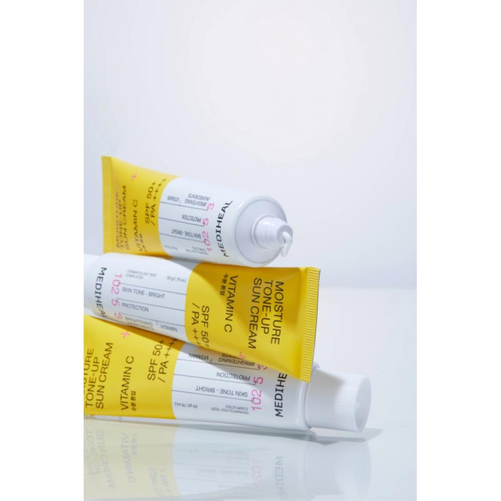 Mediheal Солнцезащитный увлажняющий тонизирующий крем с витамином С 50 мл