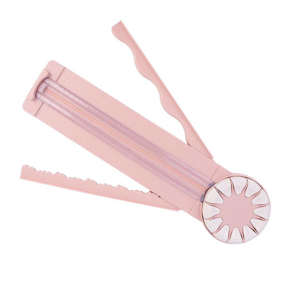 12 в 1 резак для бумаги вращающийся диск прямая волнистая линия универсальный резак для бумаги для фотоальбома Po