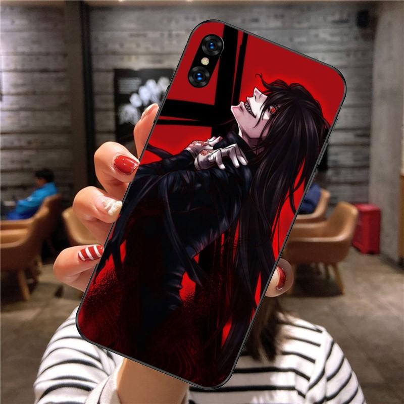 Чехол для телефона с вентилятором «Хеллсинг Алукард» для Xiaomi Mi 12 11T 10T 9T Lite Pro Ultra Note 10 Poco F3 F4 X4 GT, мягкий черный чехол для телефона