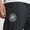 adidas Мужские вязаные спортивные штаны черные с умеренной манжетой