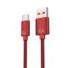 Сверхбыстрый зарядный кабель USB-C мощностью 120 Вт для мобильных телефонов Huawei, Vivo, Oppo и Honor.