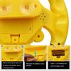 Kids Steering Wheel Toy with Suction Cup Music 360 Degrees Rotatable Toddlers Car Driving Simulation