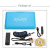 Portable DVD Player  270 Degree Rotating Screen Rechargeable Digital Multimedia Player for Cars TV DVD Game Outdoor