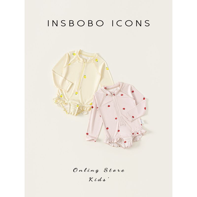 Swimsuit for Girls, Children's Swimwear 2026 New Summer Style, One-Piece Swimsuit for Baby Girls, Little Girl Swimwear, Summer Beach Fashion