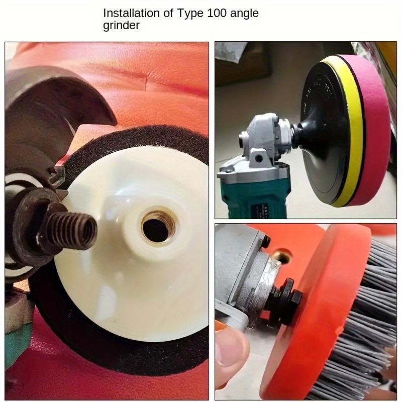 Переходник-насадка для угловой шлифмашины, M10 к M14/M16, Черный быстросъемный соединитель для полировальной машины, Практичный переходник с резьбой
