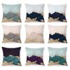 Watercolor Ins Wind Flashing Plush Pillowcase Contrasting Color Creative Model Room Decoration Pillow Car Sofa