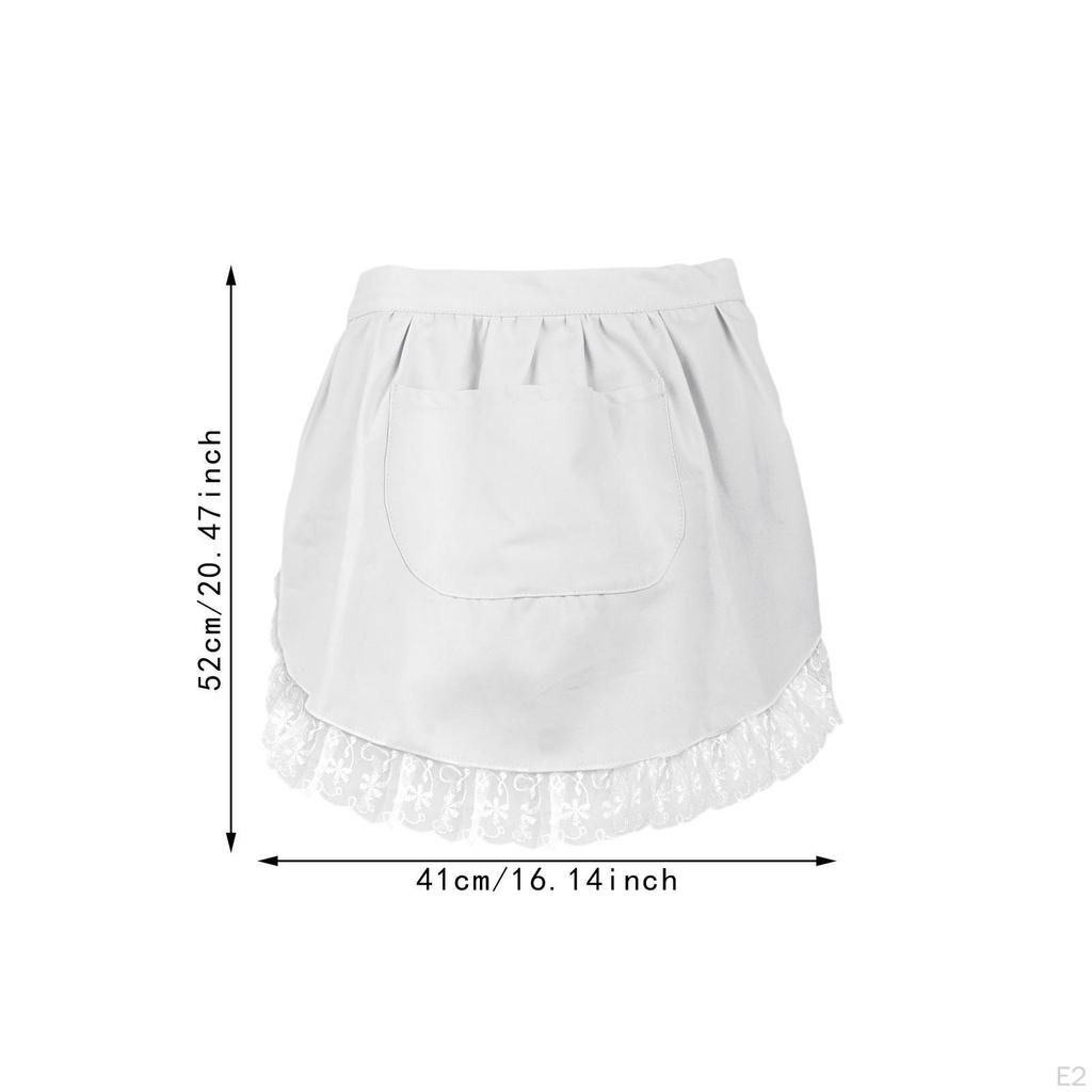 Фартук на талию для женщин-кулинаров с милым карманом