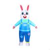 Пасхальный надувной костюм кролика, забавное животное для карнавала и вечеринки