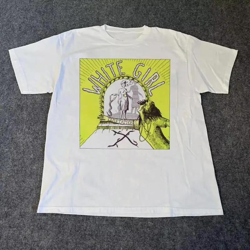 X Band White Girl Album Retro Vintage T Shirt S 5xl