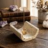 Minimalist Cement Incense Holder Handmade Incense Burner Mosquito Incense Holder Indoor Use