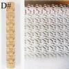 1pc Wooden Texture Rolling Pin Ceramic Pottery Art Embossed Rod Flower Pattern Mud Roll Roll Reliefs DIY Clay Craft Tool