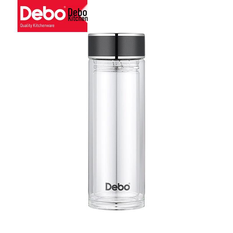 Стеклянная бутылка-заварник Debo 300 мл