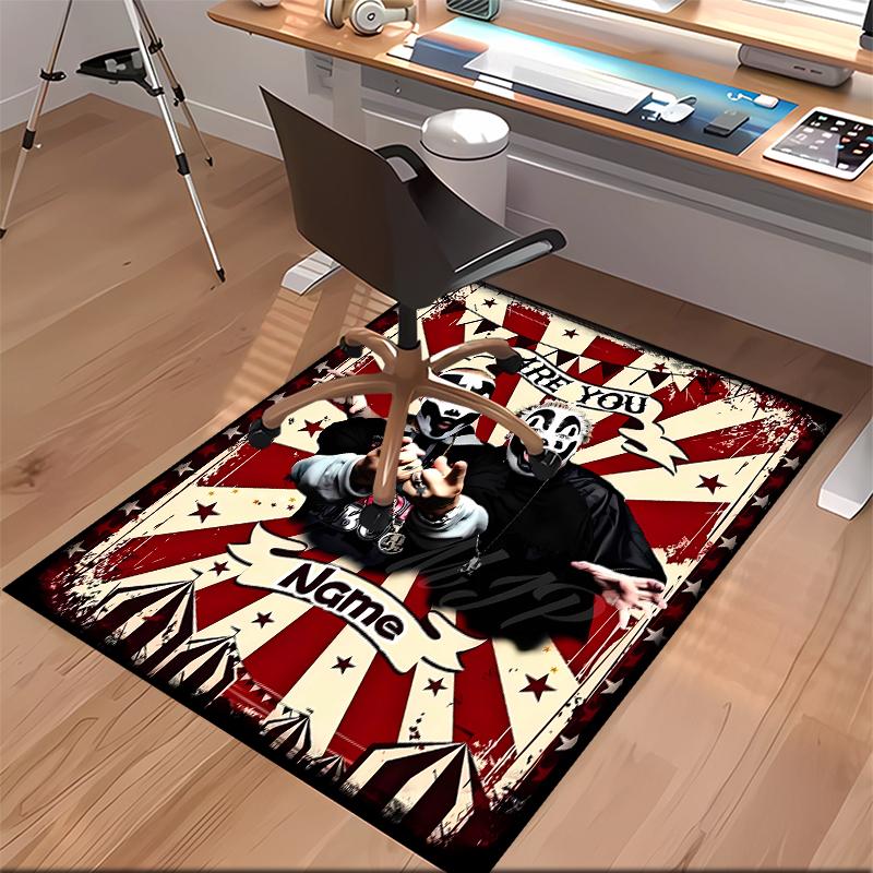 Custom personalization Insane Clown Posse Print Area Rug - Soft, Washable Non-Slip Indoor Mat,Living Room,Home&Office Decorative Rug