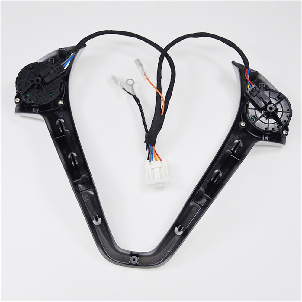 Синий светодиодный переключатель круиз-контроля Многофункциональная кнопка на рулевом колесе для Ford Fie