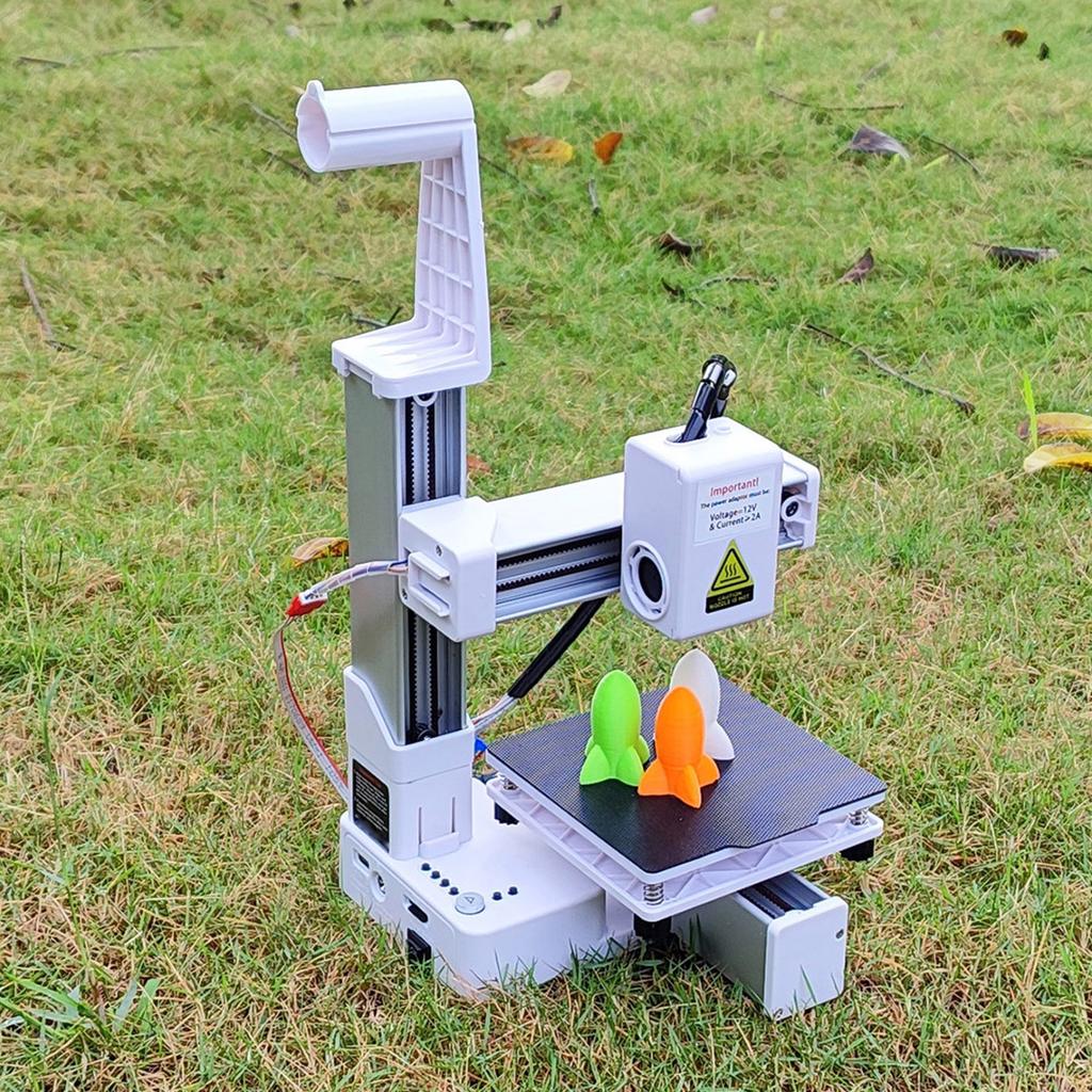 Маленький 3D-принтер Цельнометаллическое сопло Эффективное мультиплексирование с частотным разделением Маленький 3D-принтер Быстрый нагрев для рукоделия