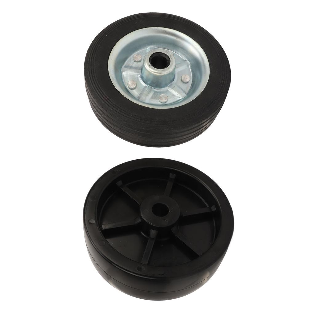 6 Inch Trailer Wheel 1200 Lbs Load Capacity Stable Swivel Caster Wheels For Trailer Jack Lawnmowers Utility Carts