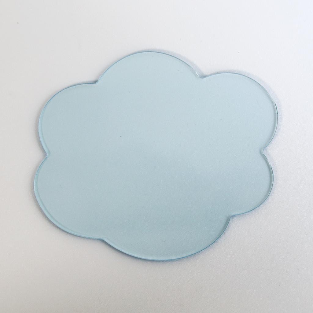 1/3PCS Cloud Coasters Acrylic Set Heat Insulation and Non Slip Waterproof Cup Mats Table Protector Kitchen Items Drinkware Decor