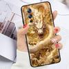 Dragons Light Color For Xiaomi Redmi 9A 9C 9AT 10C 9 9T 10 12C 13C 8 12 K60 A1 K50 K40 5G Black Back Phone Case