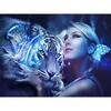 DIY 5D Лев Тигр Алмазная картина ручной работы Крест Стежок Вышивка Узор Горный хрусталь Искусство