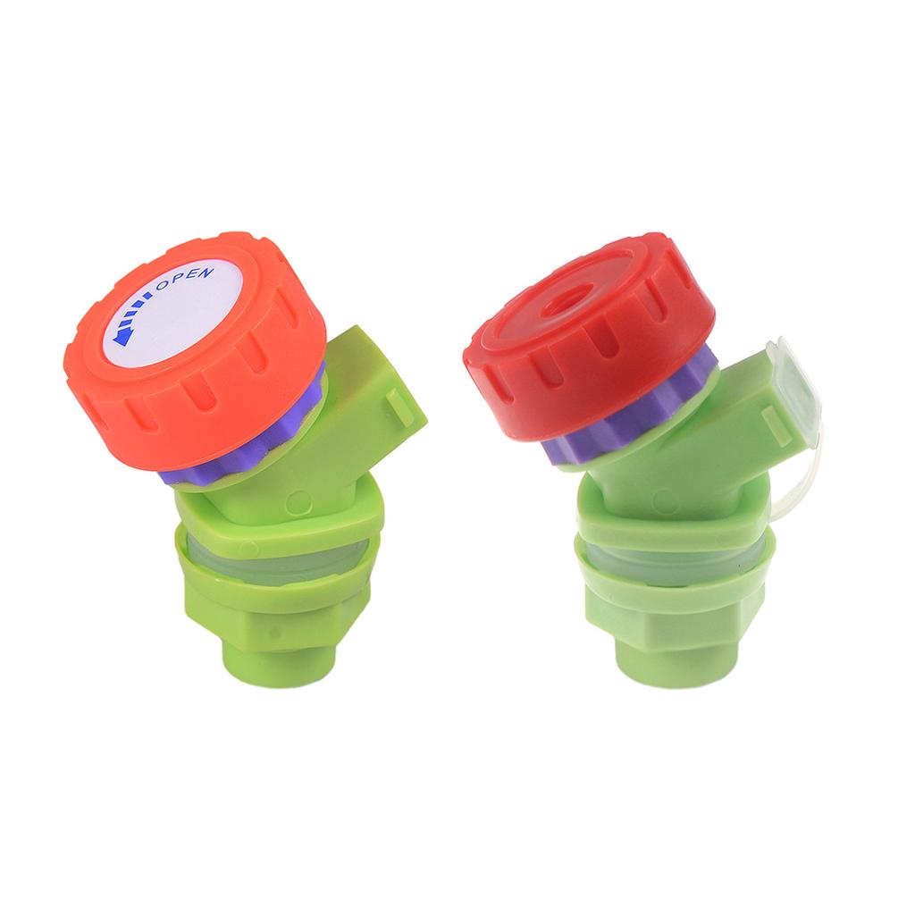 Spigot Faucet Knob Tap Switch Spout Dispenser Replacement Bulkhead Fitting for Outdoor Water Storage Jug Tank Container