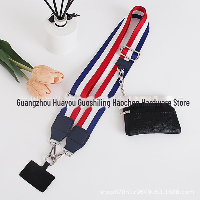 «Трансграничный шнурок для телефона на молнии со съемным ремешком на запястье»