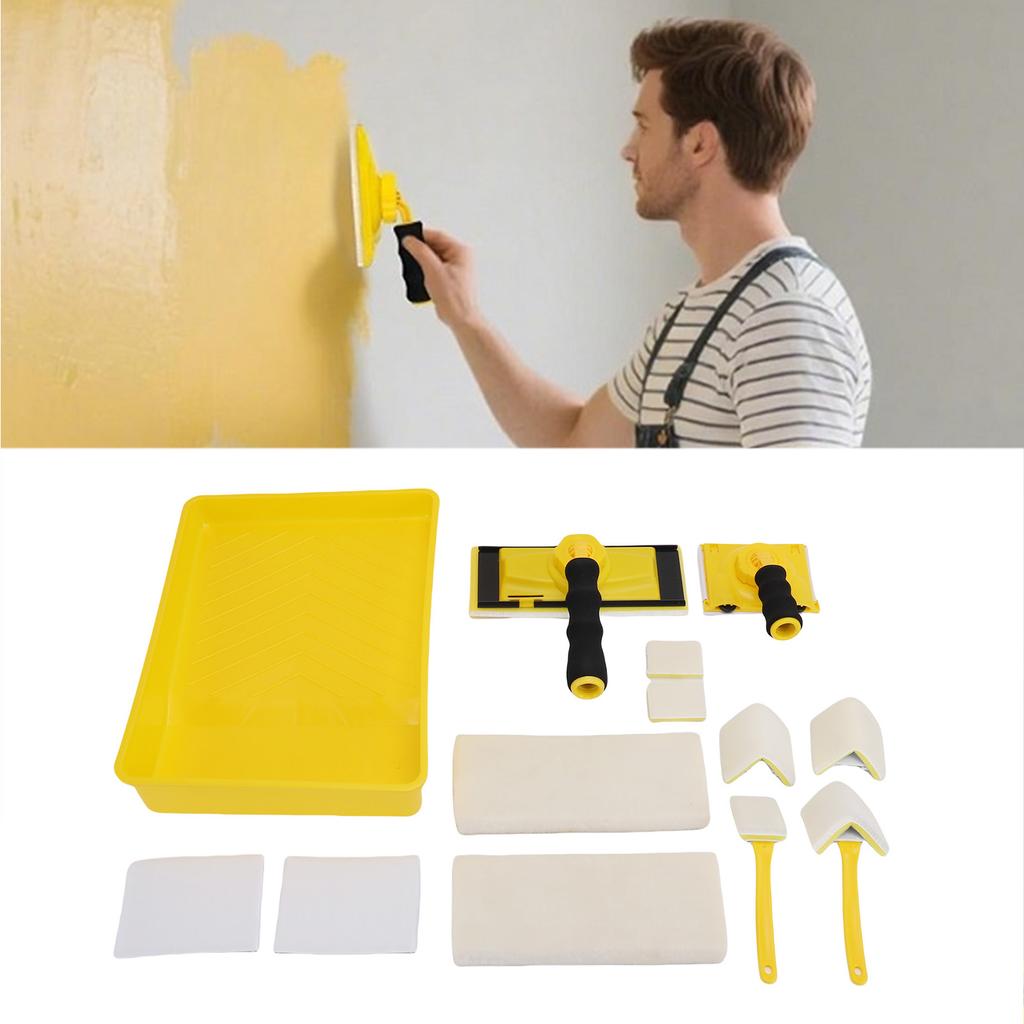 Ручка с вращением на 360 градусов Набор малярных инструментов Высокая эффективность Инструмент для покраски потолков углов