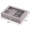 Velvet Carrying Case With Cover Jewelry Ring Display Box Tray Holder Storage Box Earrings Ring Bracelet Organizer