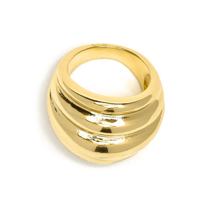 Bague - Luxenter - Abalt - Or Jaune 18 Carats - Alliage Métallique - Femme