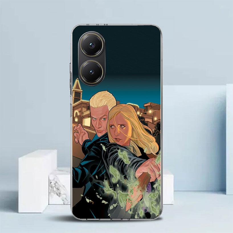 Чехол для телефона Xiaomi Poco F7 Ultra X7 X6 X5 Pro M7, Redmi 15 15C 13 13C 12 12C 10 10C, Баффи Истребительница вампиров, Мягкий чехол, Печать
