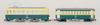 TOMYTEC Railway Collection Iron Collection Narrow Gauge 80 Nekoya Line Direct Tram Gold Passenger Car Set Diorama Supplies First Order Limited 313540
