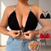Сексуальный кружевной бюстгальтер push-up большого размера - Дышащий, Красивый дизайн спины для большой груди 2026.