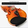 Защита Скрипичный подплечник Подушка Хлопок Скрипка Мягкий Хлопковый Чехол Подушка для подбородника скрипки 4/4 Скрипка