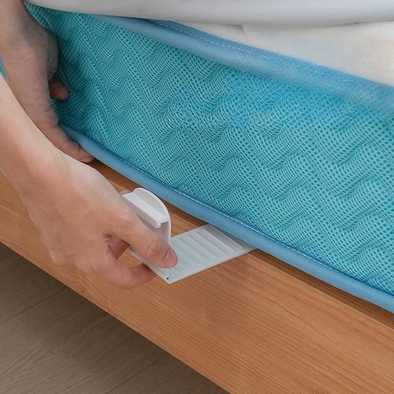 4pcs Multi-Functional Non-slip Sheet Holder Adjustable Plastic Bed Cover Fixing Clip Household Anti-Shift Fasteners Home