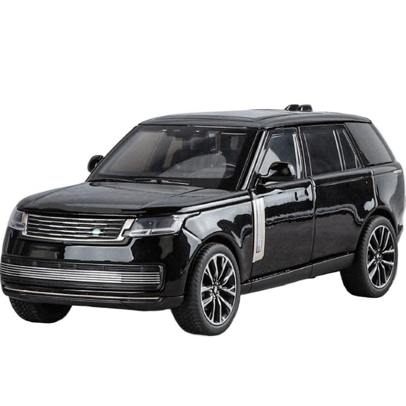 1/32 Range Rover Sv2022 Модель автомобиля из сплава с высокой имитацией, литые игрушки со звуком и светом, инерционные транспортные средства, декоративные игрушки