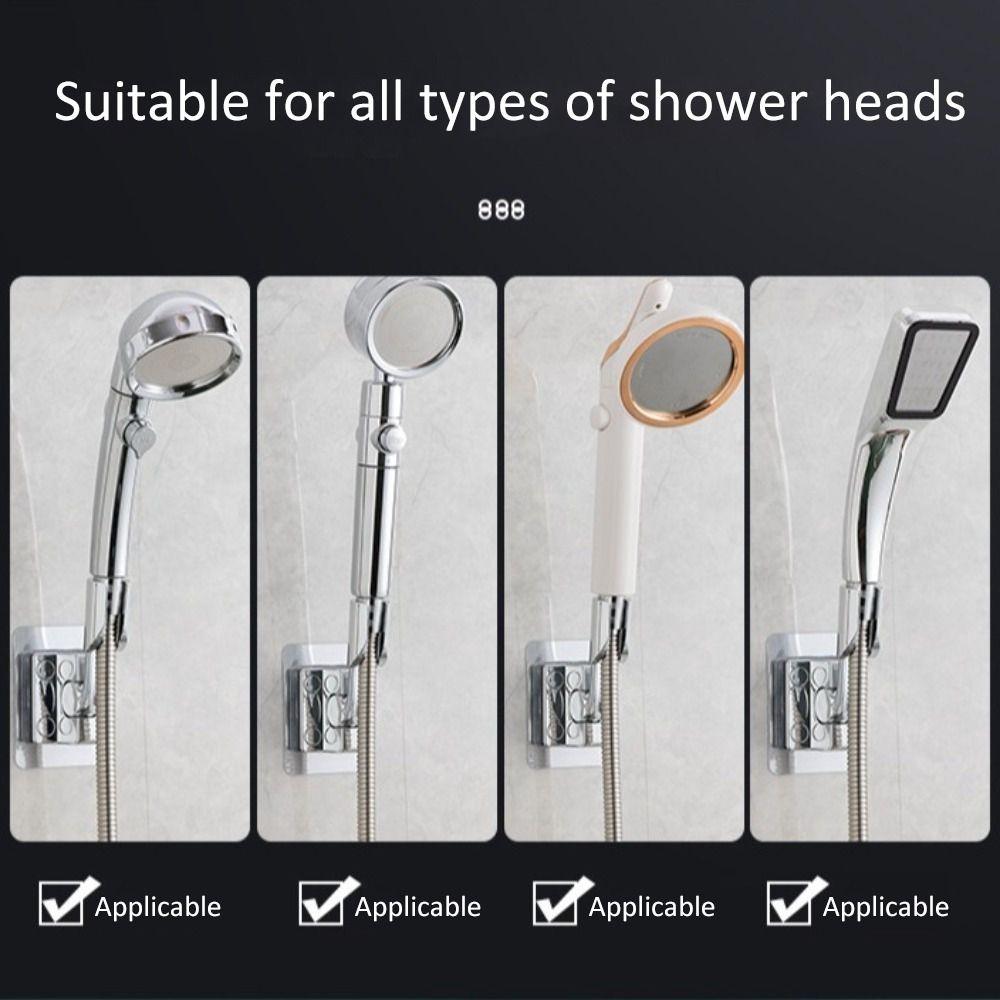Durable Shower Head Holder Multi-angle Adjustable Shower Head Mounting Base New Shower Bracket