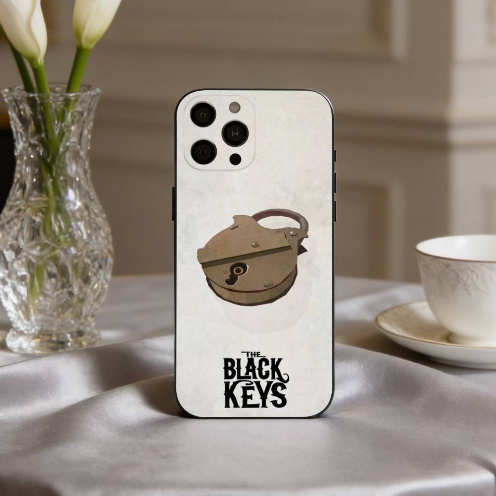 COOL The B-Black KeyS Bnd Phone Case Silicone Soft For IPhone 17pro 16 15 14 13 12 11 X XR Plus Pro Max Plus